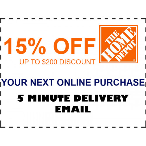 Home Depot Coupon 15 Off Your Online Order   15offcoupon 500x500 